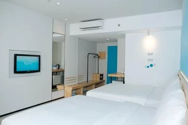 غرفة عائلية بسريرين مزدوجين، Bloo Bali Hotel 1/1