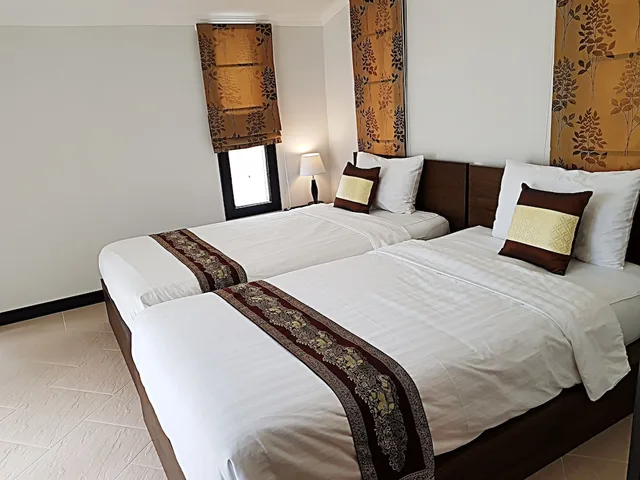 فيلا تنفيذية بسريرين منفصلين وسرير كينج وسريرين كينج مع أريكة، Thiva Pool Villa Hua Hin 3/8