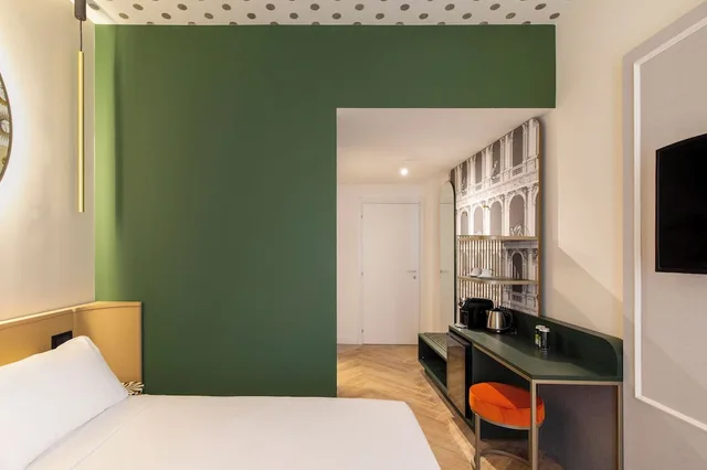 غرفة مزدوجة بشرفة، B&B Hotel Milano Duomo Velasca 5/8