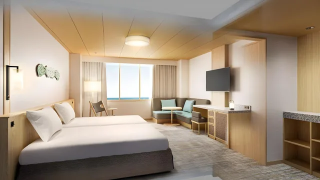 غرفة قياسية بسريرين منفصلين، Kamenoi Hotel Atami Annex 1/1