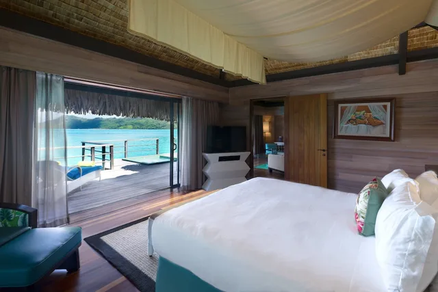 Overwater, Premier, Villa, King Bed, Sofa, The St Regis Bora Bora Resort 1/4