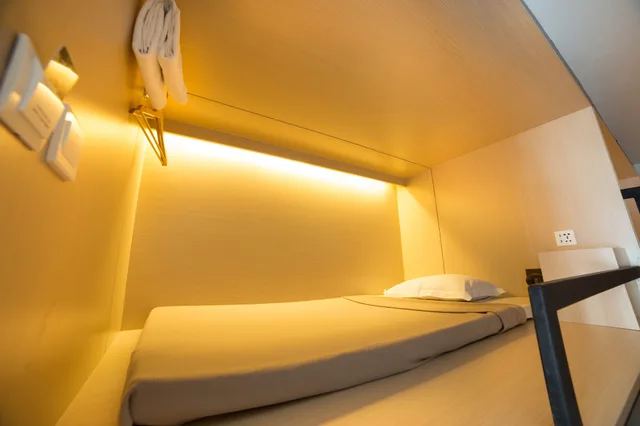 سكن مشترك مختلط بأربعة أسرّة وأسرّة بطابقين، Cubic Bed Pratunam - Hostel 2/9