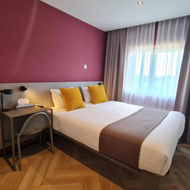 غرفة قياسية بسرير مزدوج، Hotel Fogo Amsterdam 1/8