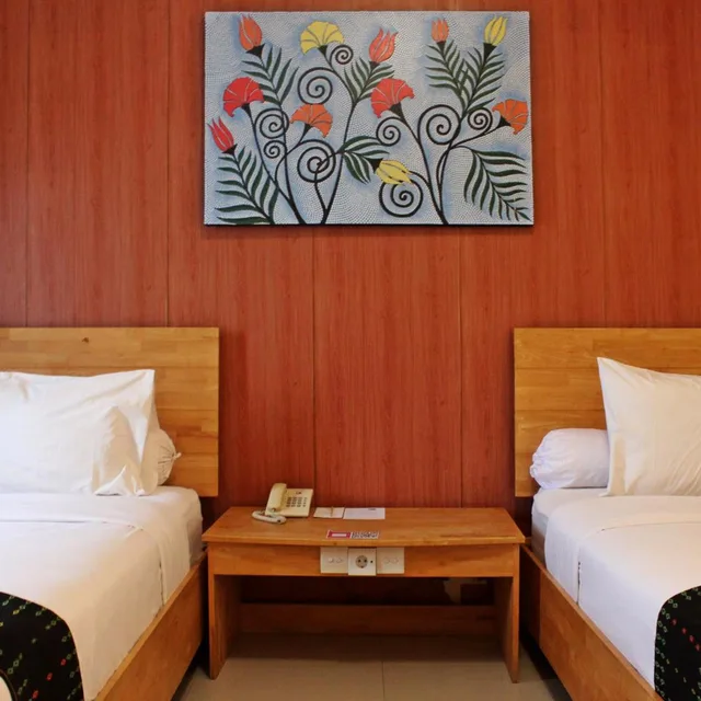 غرفة ديلوكس بسريرين منفصلين، Exotic Komodo Hotel 2/4