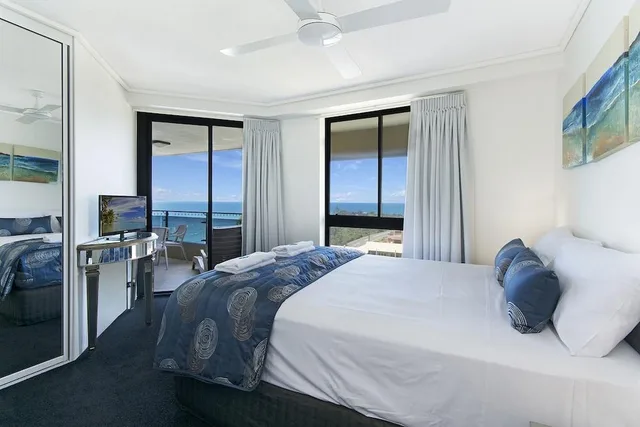 غرفة بـ3 غرف نوم بإطلالة جزئية على البحر في طابق مرتفع، Clubb Coolum Beach Resort 1/2