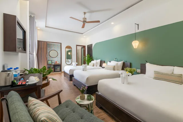 غرفة ديلوكس عائلية بشرفة، Volar Homestay 1/1
