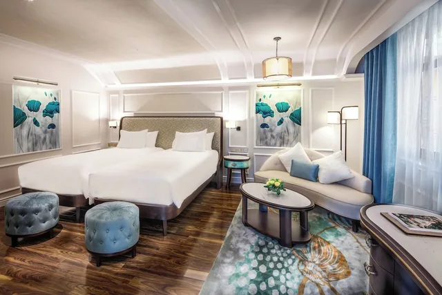 غرفة ديلوكس بسريرين منفصلين، HOTEL ROYAL HOI AN, The Legacy by the River 3/7