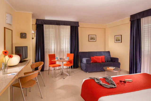 جناح جونيور مع أريكة، Best Western Blu Hotel Roma 3/9