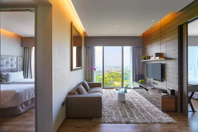جناح بريميوم بغرفتي نوم، Pan Pacific Serviced Suites Beach Road 5/5