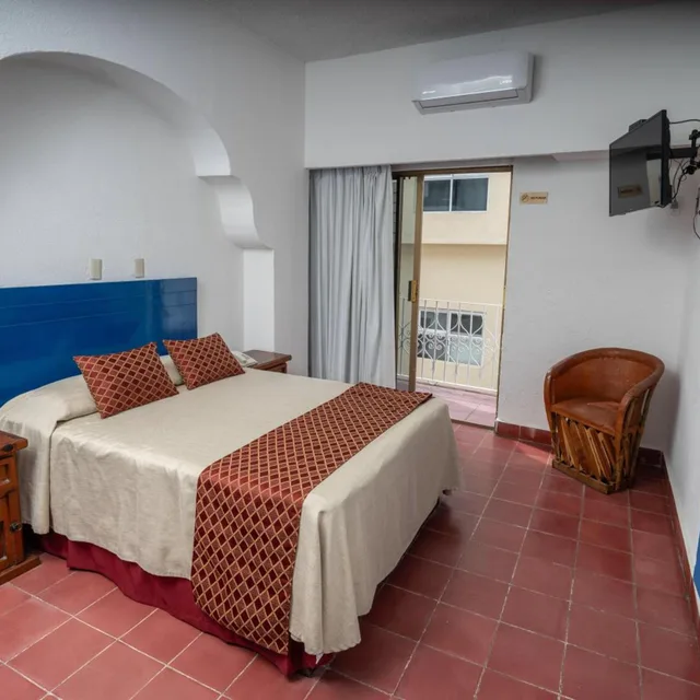 غرفة كومفورت بإطلالة على المدينة بشرفة، Hotel Encino Centro Puerto Vallarta Ex Encino 4/9