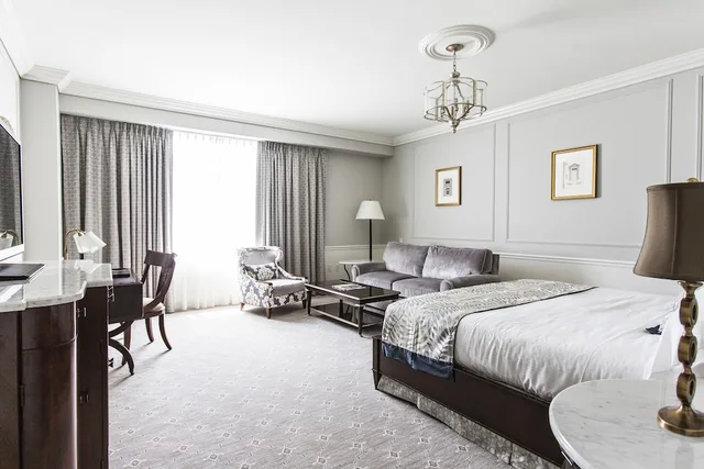 Junior Suite, King Bed, Sofa, The Charleston Place 1/4