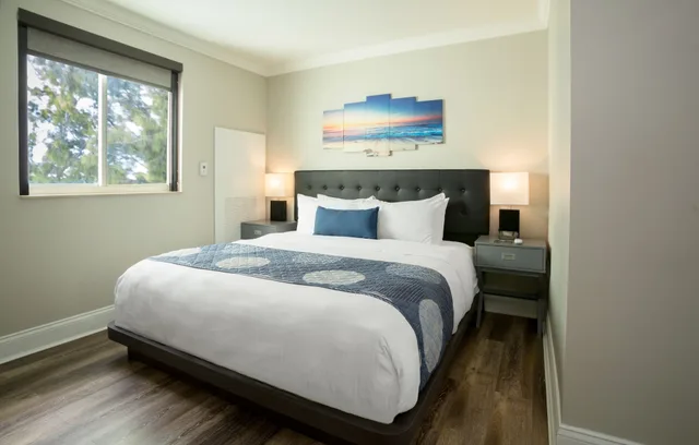 جناح تنفيذي بسرير كينج بغرفة نوم واحدة بمطبخ، Nuvo Suites Hotel - Miami / Doral 3/10