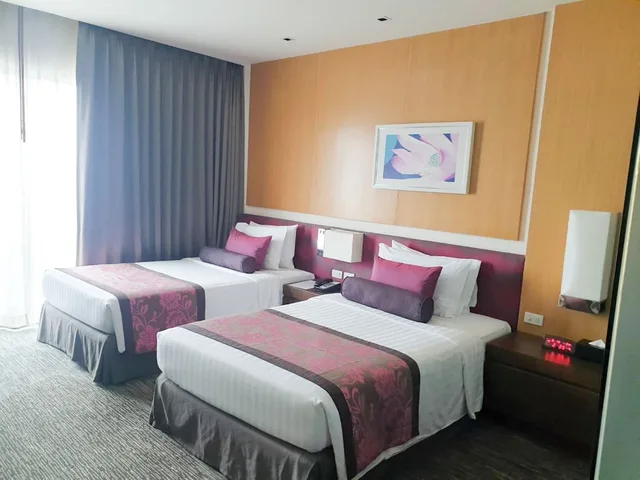 غرفة ديلوكس بسريرين منفصلين بشرفة، Amaranth Suvarnabhumi Hotel 15/20