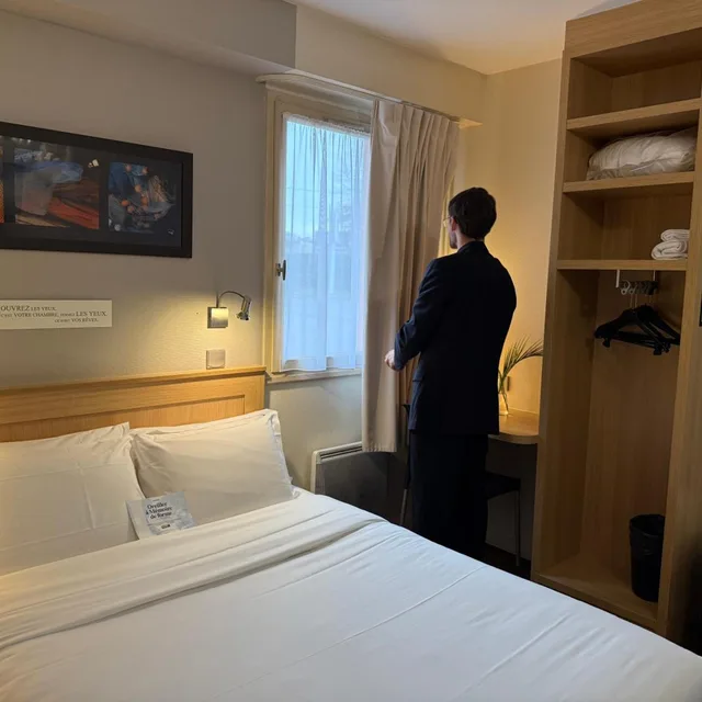 غرفة بسرير مزدوج، Kyriad Rennes Chantepie 2/8
