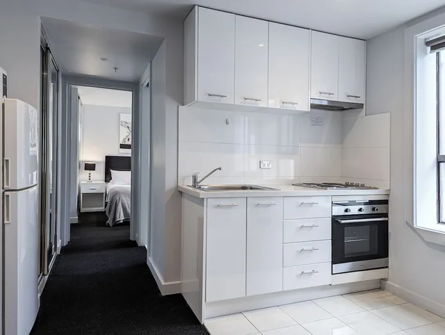 شقة عائلية بسرير كوين وسريرين منفصلين بغرفتي نوم، APARTMENTS ON CHAPMAN 4/4