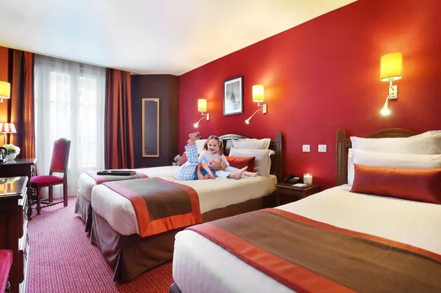 غرفة ثلاثية بثلاثة أسرّة، Trianon Rive Gauche 3/4
