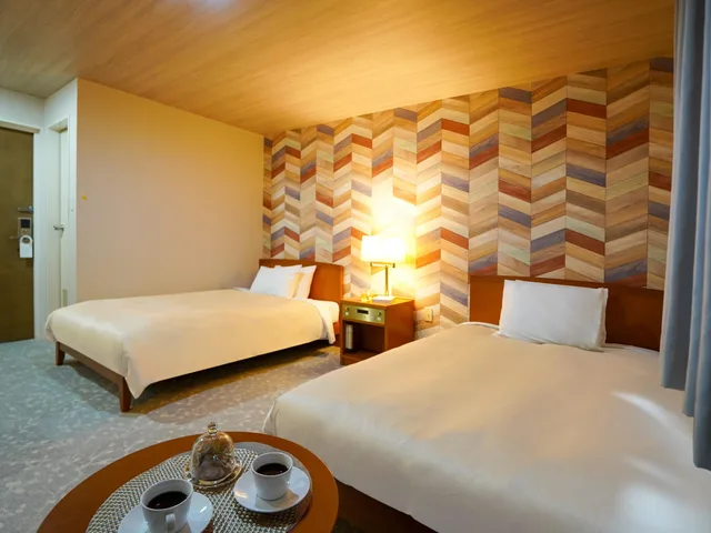 Renovated, Semi Room, 2 Semi Double Beds, Electronic Cigarette Only, Smoking، Hotel New Gaea Iizuka 2/2