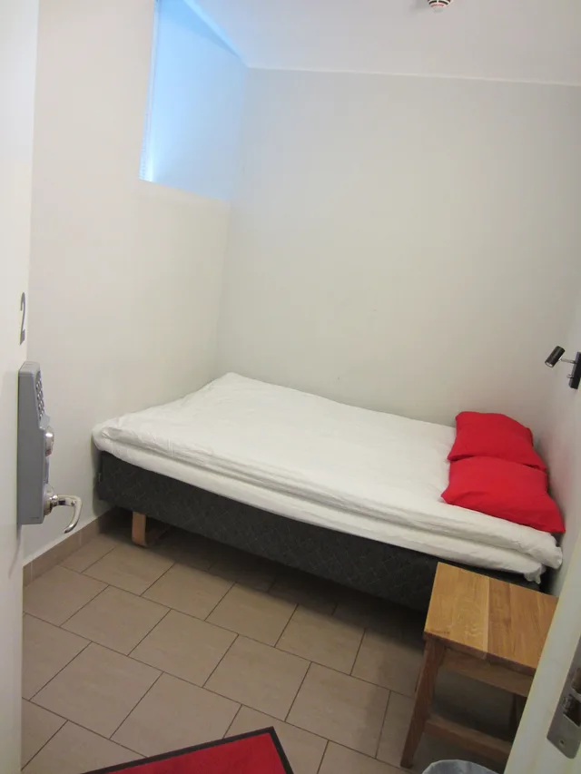 غرفة عائلية رباعية صغيرة بأربعة أسرّة وأسرّة بطابقين بحمام مشترك، Hostel Dalagatan 1/1