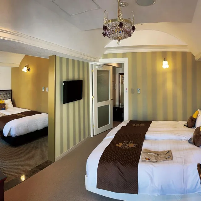 غرفة قياسية بسريرين منفصلين بشرفة، Hotel Königs Krone Kobe 9/9