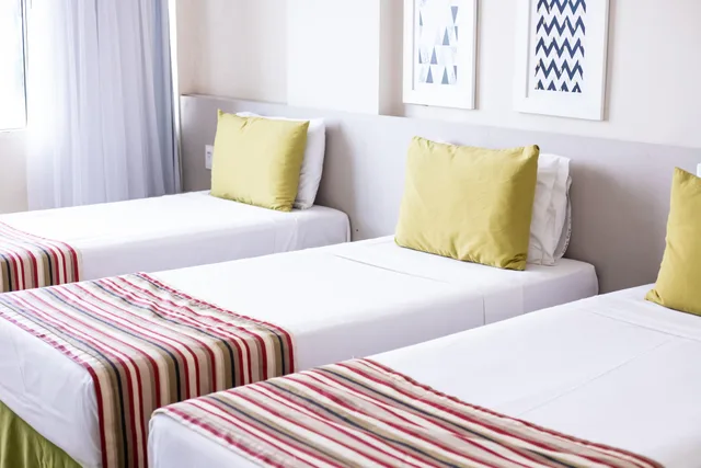 غرفة تنفيذية ثلاثية بإطلالة على البحر، Hotel Golden Park Recife Boa Viagem By Nacional Inn 4/5