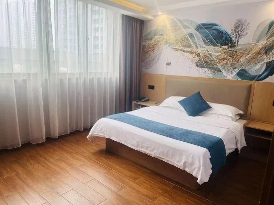 غرفة بسرير مزدوج، GREENTREE INN NANTONG HAIAN MINGZHU CITY EXPRESS HOTEL 1/1