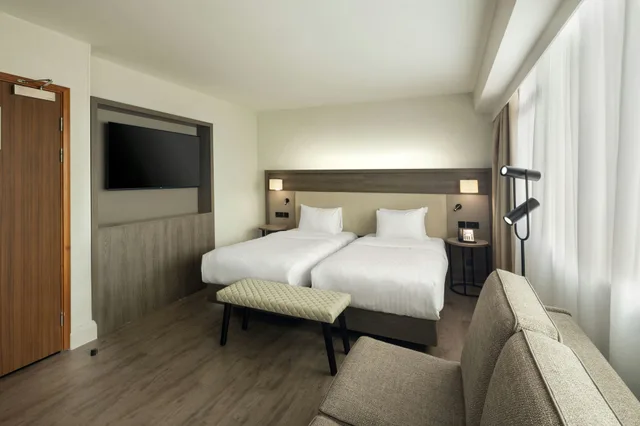 غرفة بسريرين منفصلين، AC Hotel by Marriott Birmingham NEC and Airport 3/4