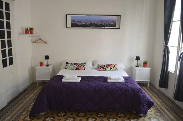 غرفة قياسية بسرير مزدوج بحمام مشترك، 360 Hostel Barcelona Arts&Culture 1/5