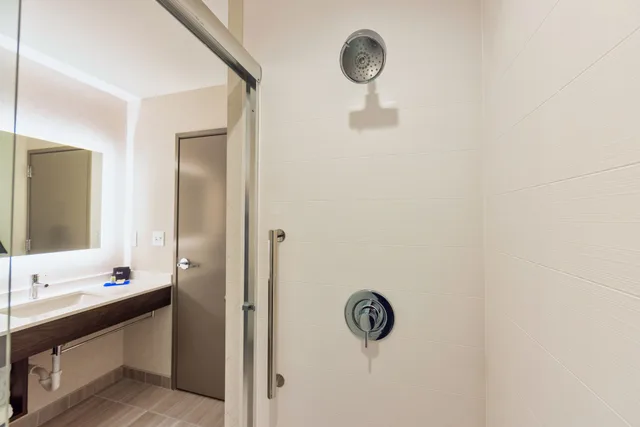 غرفة قياسية بسرير كينج لذوي الإعاقة، Holiday Inn Express Suites Harrisonburg University Area 5/5