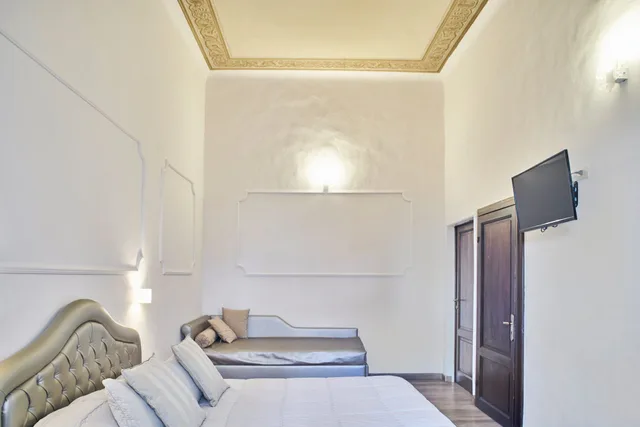 غرفة سوبيريور بسرير كوين بإطلالة على المدينة، B&B Palazzo Del Magnifico 1/10