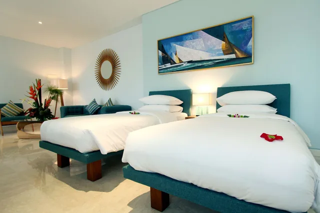 غرفة قياسية بسرير مزدوج، Aq Va Hotel And Villas 5/8