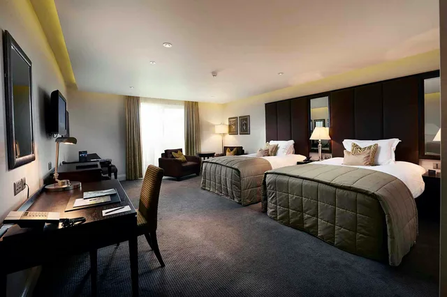 غرفة سوبيريور بسريرين منفصلين، Rockliffe Hall 2/3