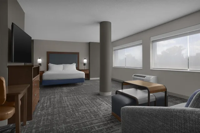 استوديو بسرير كينج مع أريكة لذوي الإعاقة، HOMEWOOD SUITES BY HILTON GAITHERSBURG/ WASHINGTON, DC NORTH 2/7