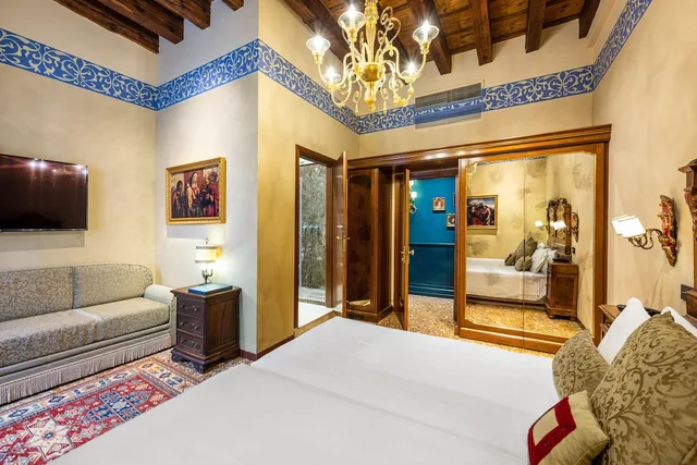 غرفة عائلية بثلاثة أسرّة، Palazzo Priuli 4/7