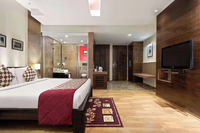 غرفة ديلوكس بسرير كينج، Ramada by Wyndham Ajmer 5/8