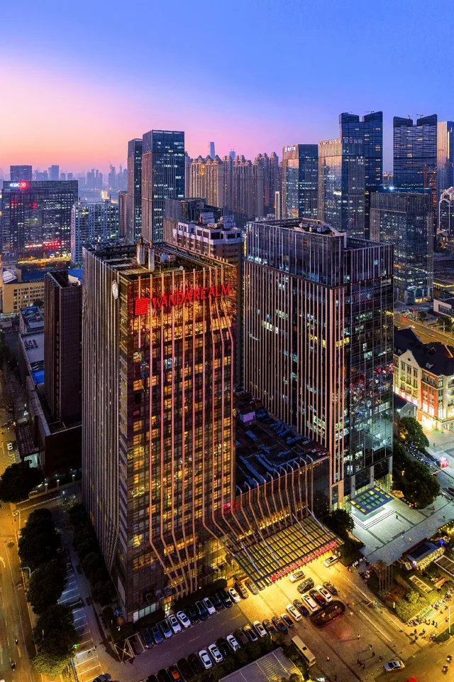 غرفة تُحدَّد عند الوصول، Wanda Realm Wuhan 1/1