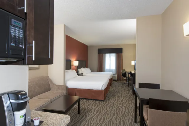 جناح بسريرين كوين مع أريكة، Holiday Inn Express Hotel Suites Grand Rapids North 1/6
