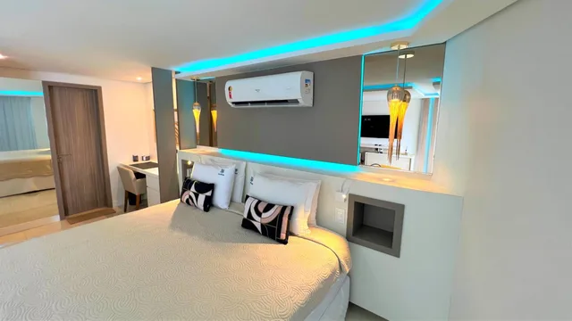 جناح فاخر بسرير كينج بإطلالة على البحر، Iate Plaza Hotel 7/10