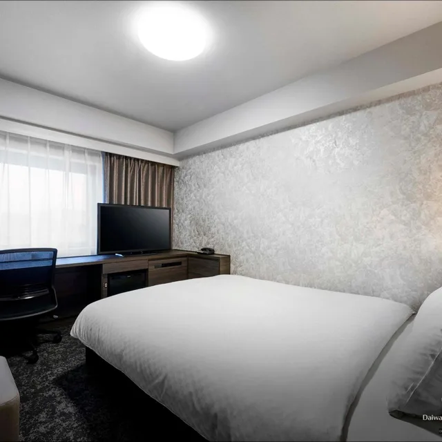 غرفة سوبيريور بسرير مزدوج، Daiwa Roynet Hotel Morioka 2/3