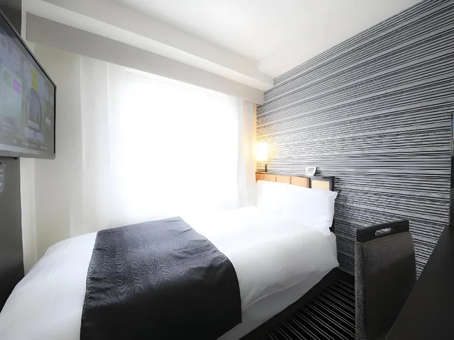 Semi Room, Single, Semi Double Bed، Apa Hotel Shintomicho-Ekimae 2/3