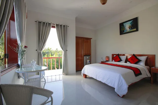 غرفة ديلوكس بسرير مزدوج، Coconut Garden Homestay Hoi An 3/5