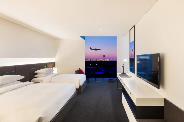 Deluxe, Twin Beds, Airport View، Hotel Ora Incheon 1/4
