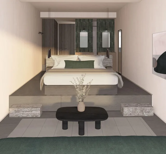 غرفة مزدوجة بإطلالة على الحديقة، Tetra Resort and Spa 2/2