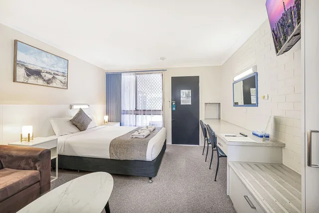 غرفة ديلوكس بسرير كوين، Acacia Motor Inn Bundaberg 2/10