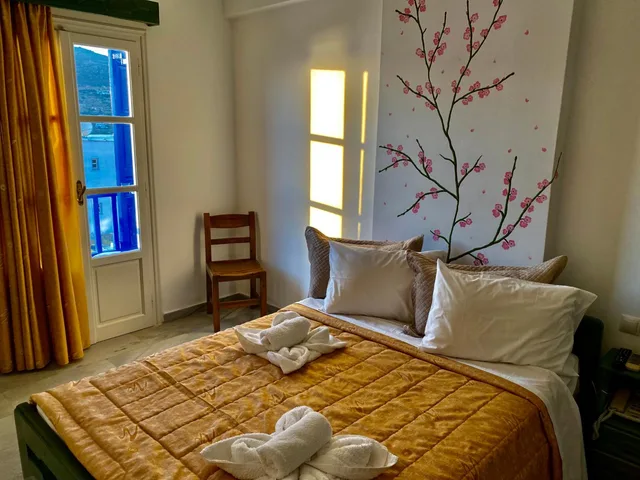 غرفة بسرير مزدوج بإطلالة على البحر، Hotel Pelagos 1/10