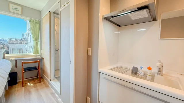 غرفة عائلية في المبنى الرئيسي، Shinjuku Warm House 3/3