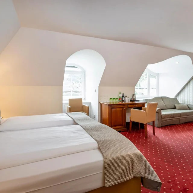 غرفة عائلية بسرير كينج، Am Mirabellplatz Hotel 3/10