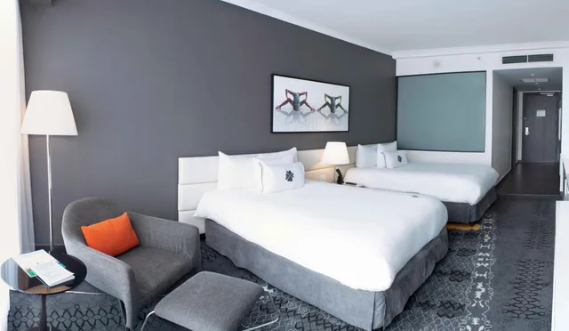 غرفة ديلوكس بسريرين مزدوجين، Sortis Hotel, Spa & Casino 3/7