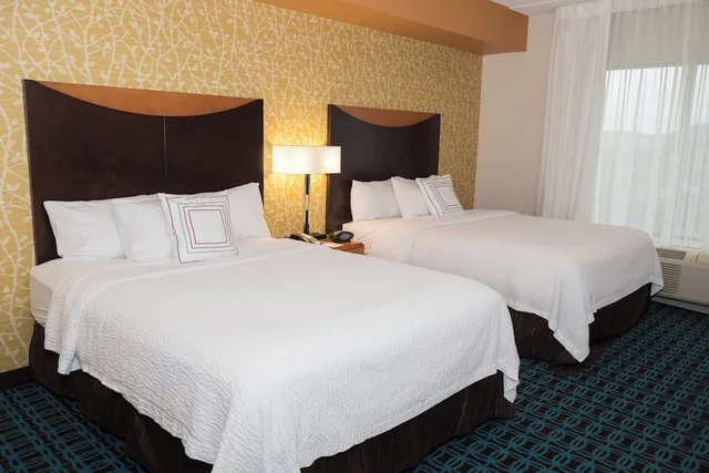 غرفة بسريرين كوين، Fairfield Inn Suites By Marriott Morgantown 1/2