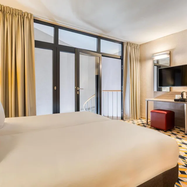 دوبلكس بسرير فردي، Hotel Alma Grand Place 7/10