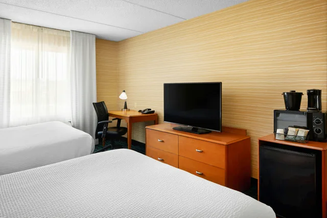 غرفة بسريرين كوين، Fairfield Inn Suites Plainville 3/4